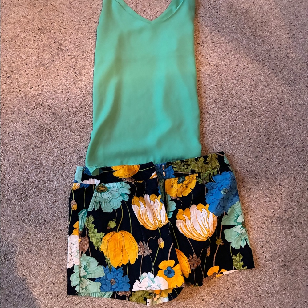 Trina Turk Multicolor Floral Shorts